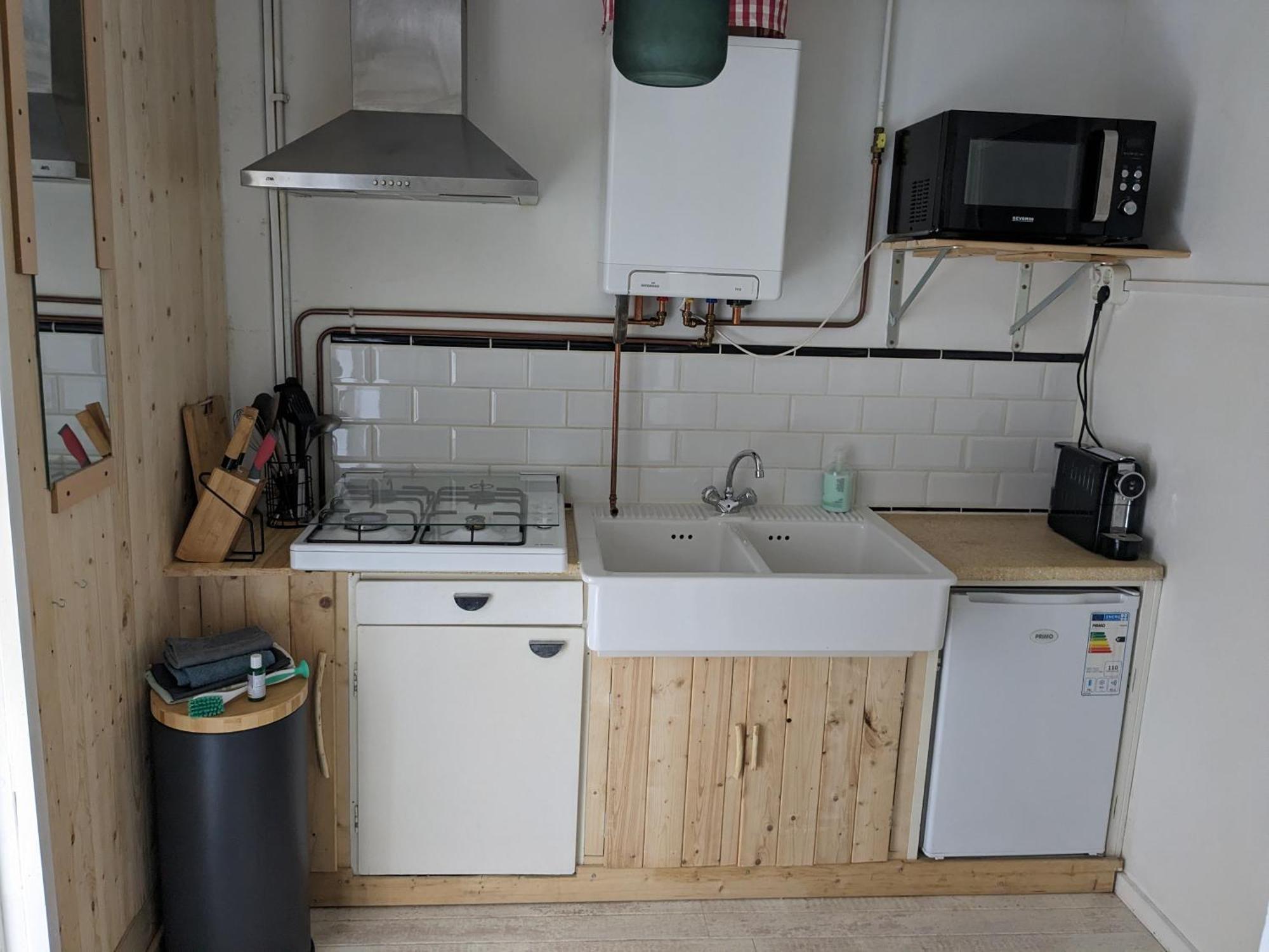 Zomerhuis In Wijk Aan Zee! 2 Pers Exterior foto